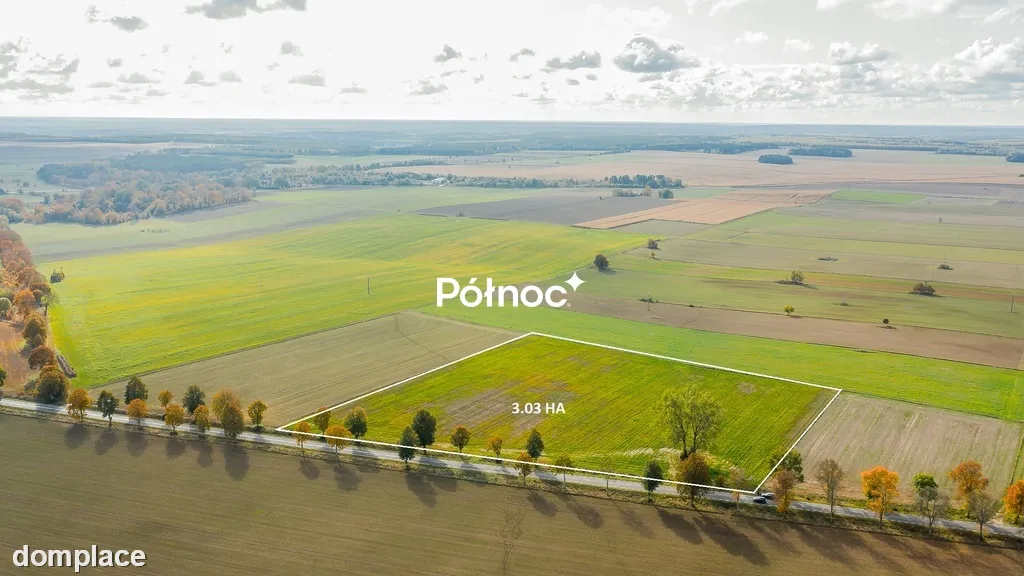 Działka inwestycyjna 3,03 ha Krynki ul. Sokólska