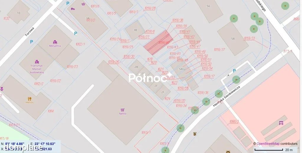 DZIAŁKA NA SPRZEDAŻ W CZARNEJ BIAŁOSTOCKIEJ 176 m2