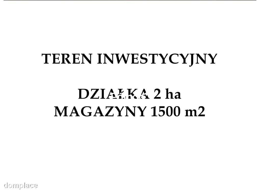 Hale 1500 m2, teren 2 ha