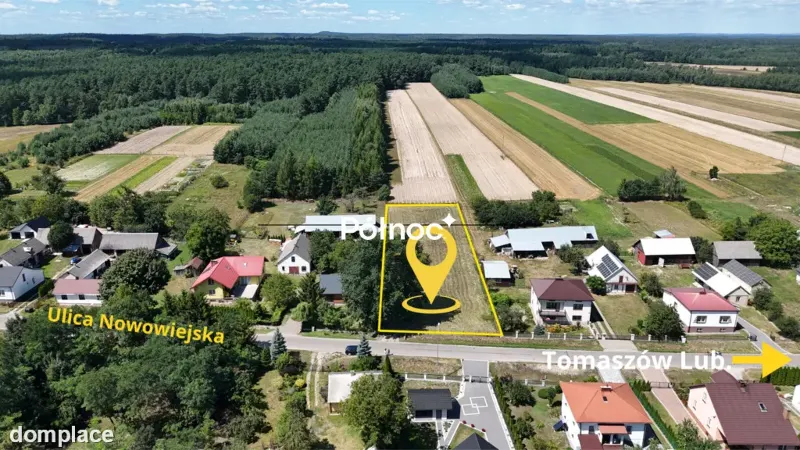 Działka budowlana z możliwością podziału