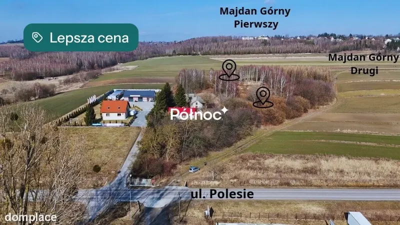 Na sprzedaż 2 działki budowlane w Majdanie Górnym!