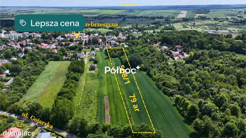 Szczebrzeszyn – działka z zabudową i mediami!