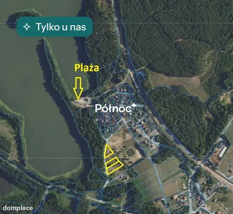NOWA CENA! Działki z WZ Woszczele nad JEZIOROREM