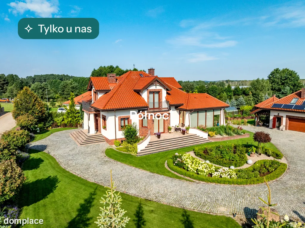 Rezydencja z prywatnym stawem Warkały