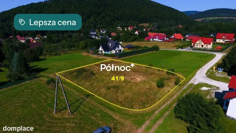 Działka budowlana 1657m2 Stronie Śląskie Goszów