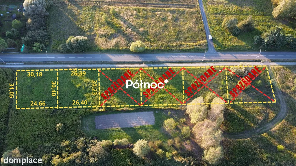 Okazja! 6 działek budowlanych – Tarnobrzeg Sobów