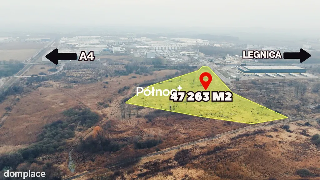 Działka inwestycyjna Legnica LSSE