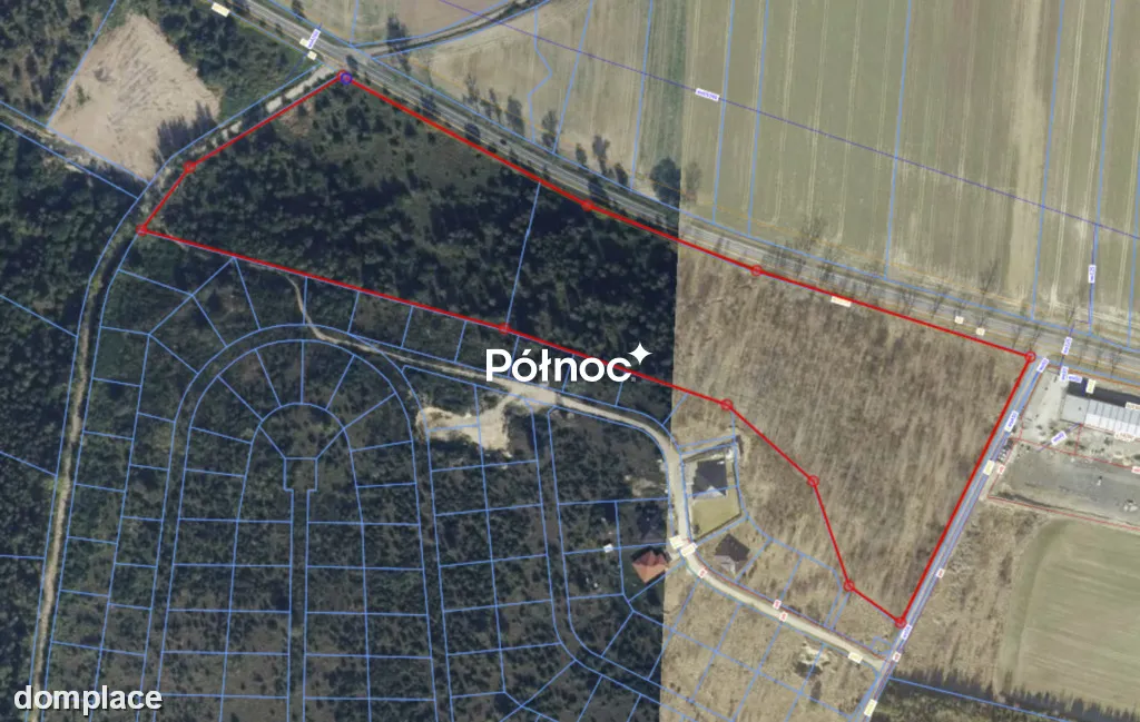 działki usług. 6ha- 7mln netto- dk 94