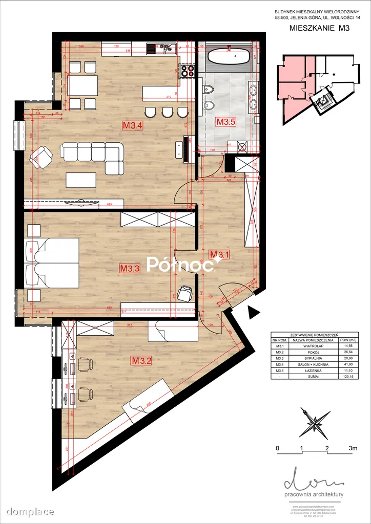 Nowoczesny apartament w Centrum Jeleniej Góry! NEW