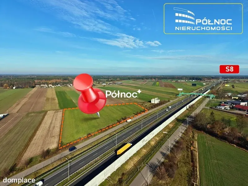 Działki inwestycyjne przy trasie S8 — Trojany