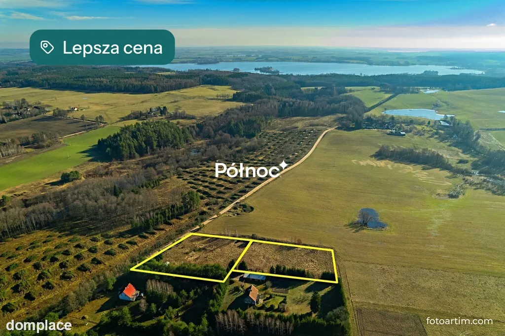 Sówka - atrakcyjna działka w gminie Srokowo