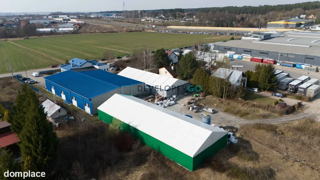 Na wynajem hala produkcyjna 600m2 ,działka 4000m2.