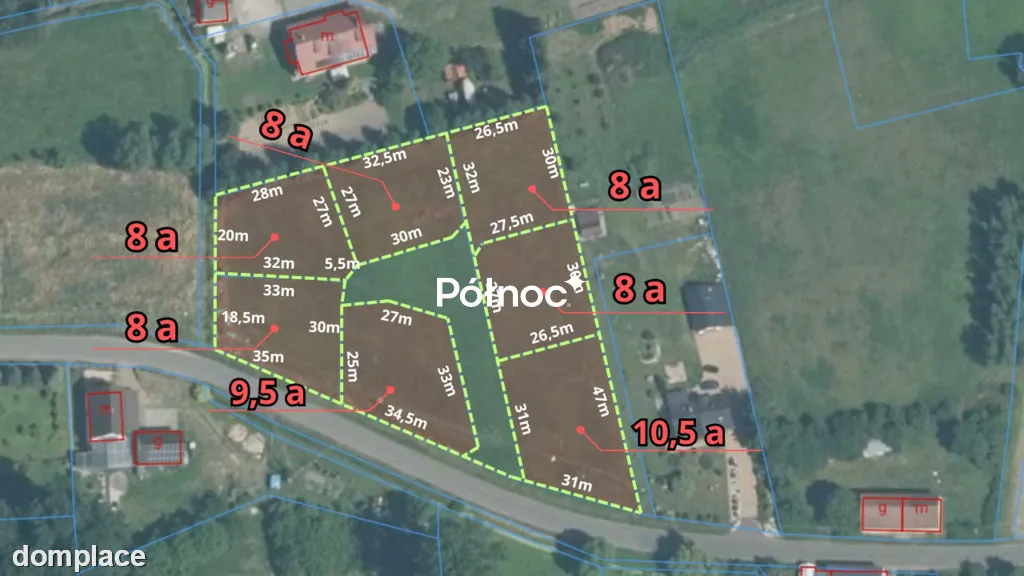 Działki na wsi z możliwością zabudowy