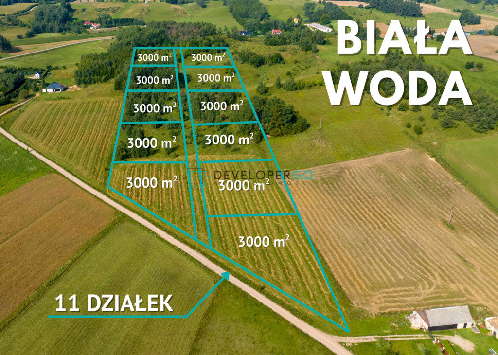Działki budowlane w Białej Wodzie
