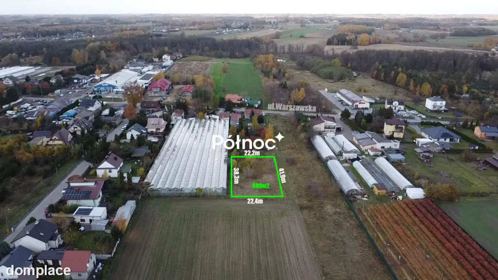 DZiałka 890m2 Nasielsk