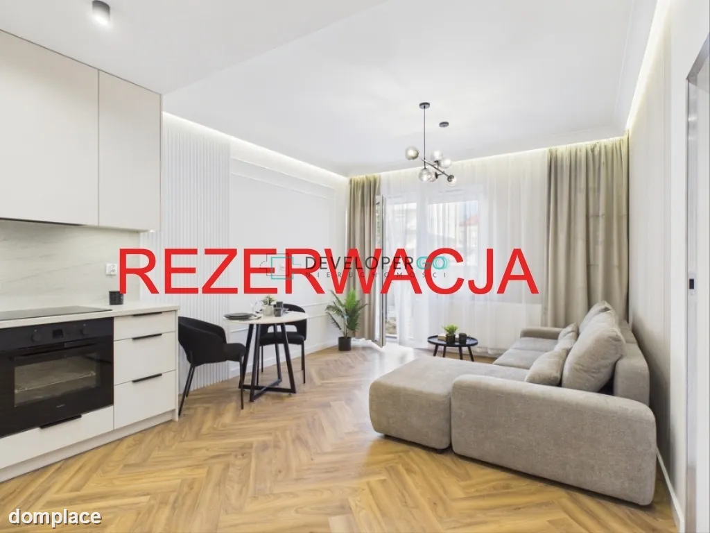 Nowe M2 (45m2) z prywatnym ogródkiem i garderobą
