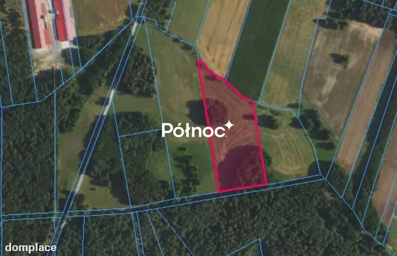 Rynki. Działka rolna o pow. 1.7 ha