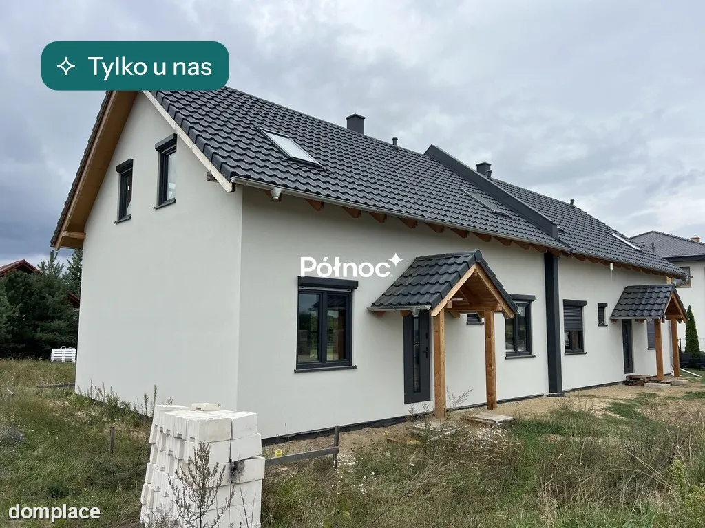 Dom piętrowy | bliźniak | stan surowy zamknięty