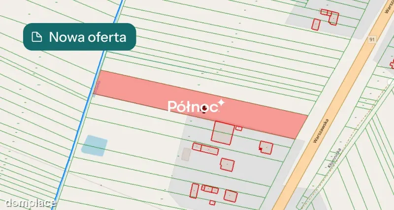 Działka z MPZP pod zabudowę mieszkaniową