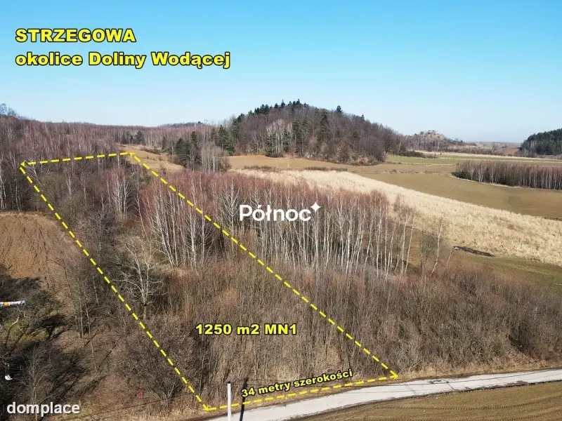 Działka tereny Jurajskiego Parku Krajobrazowego