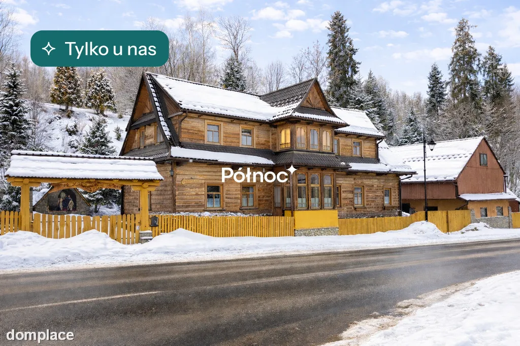 Tradycyjny dom w Bukowinie Tatrzańskiej