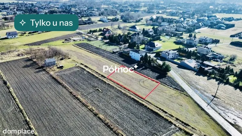 Działka budowlana o idealnych proporcjach !
