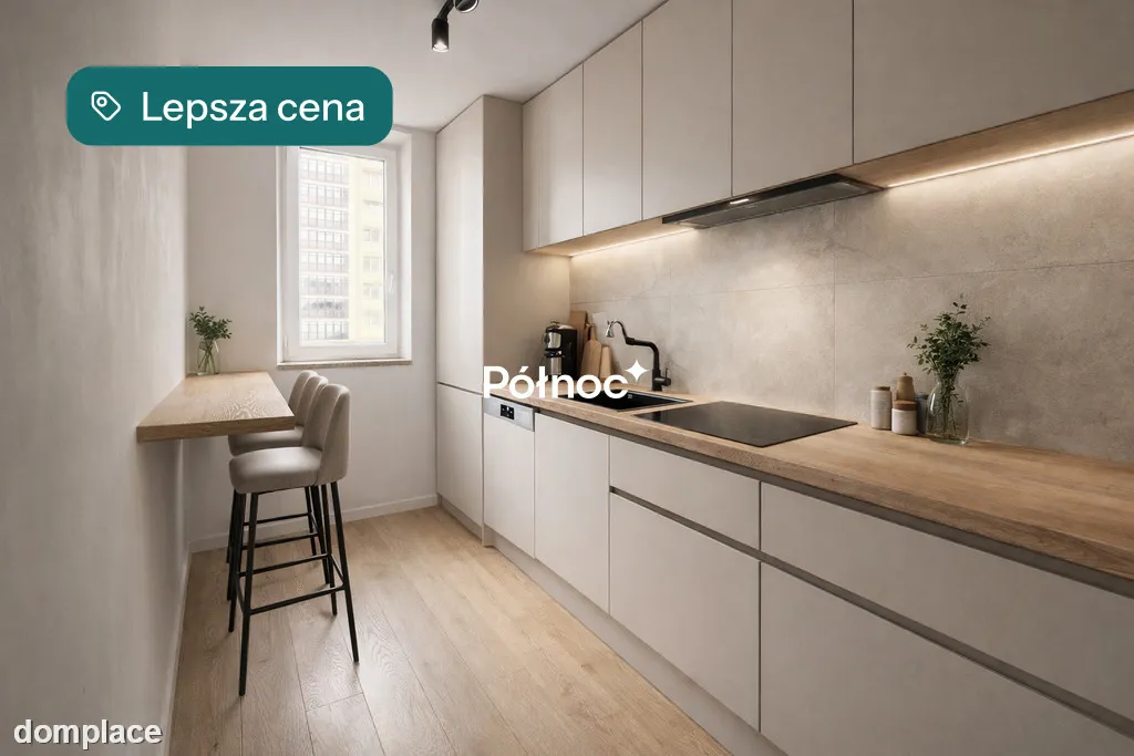 3-pokojowe mieszkanie 57 m²  Mokotów z potencjałem