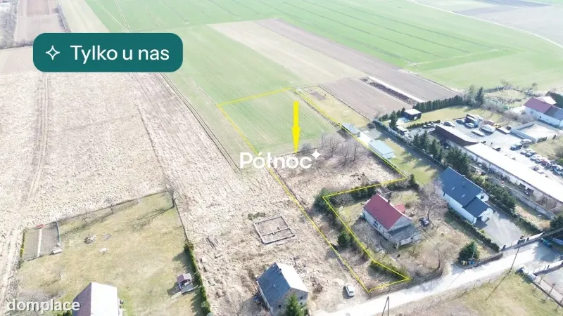 WYJĄTKOWA DZIAŁKA BUDOWLANA W ŁAZISKACH