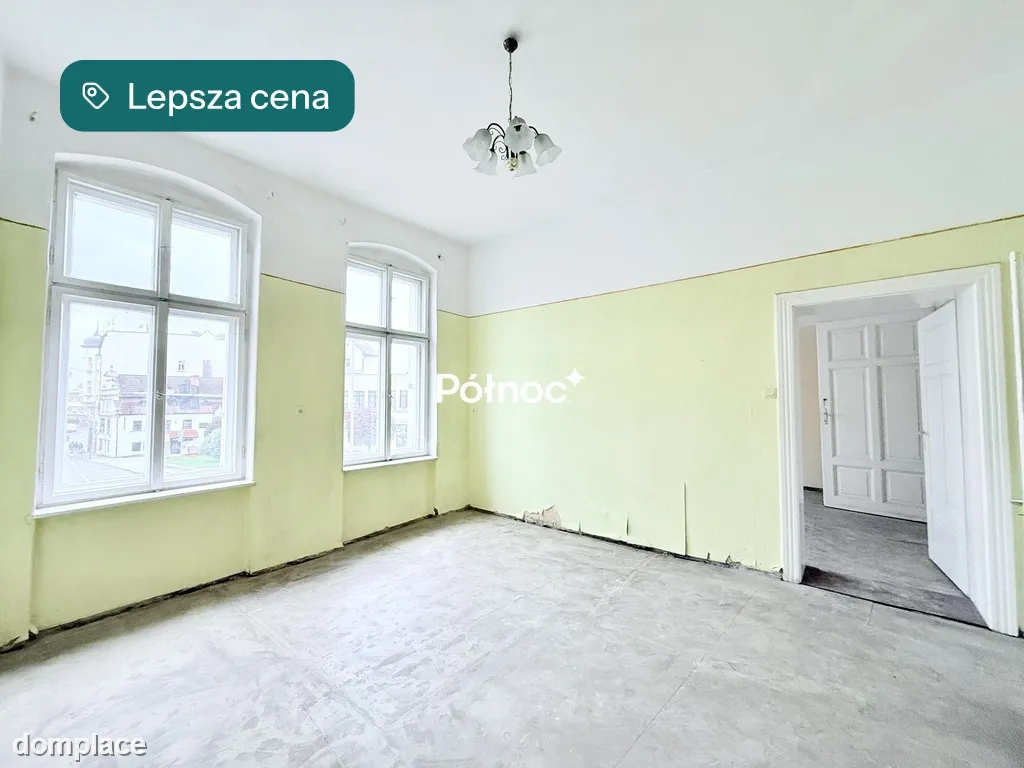 Słoneczne duże  M3 w Centrum do remontu- booking.