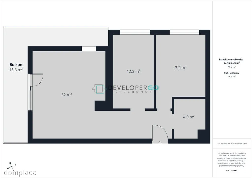 Mieszkanie w nowym bloku, ponad 60m2, parter — zdjęcie 19