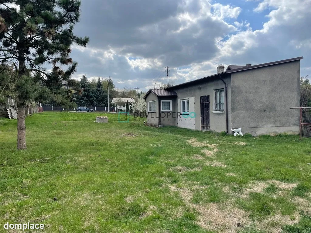 Działka zabudowana, uzbrojona przy asfalcie — zdjęcie 4
