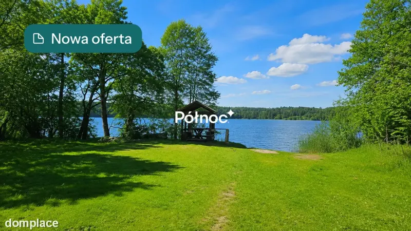 Działka nad Jeziorem Tumiany - Mazury