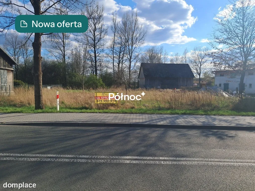 Działka w Ciężkowicach z WZ