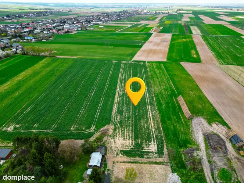 Działki z WZ w świetnej lokalizacji 14,5 ara