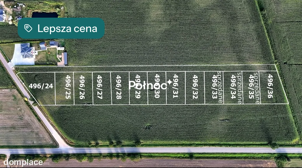 Działki budowlane w Brańsku.