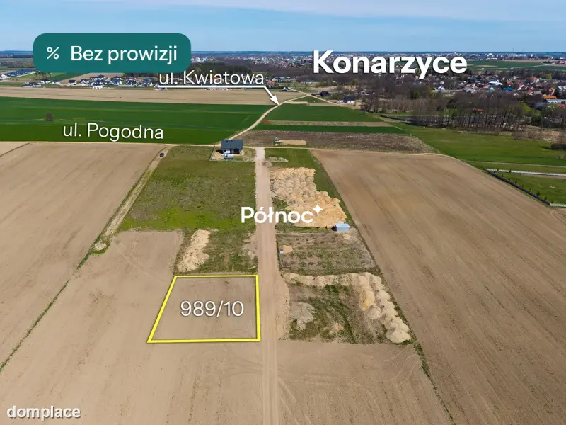 Wyjątkowa działka w Konarzycach obok Łomży!