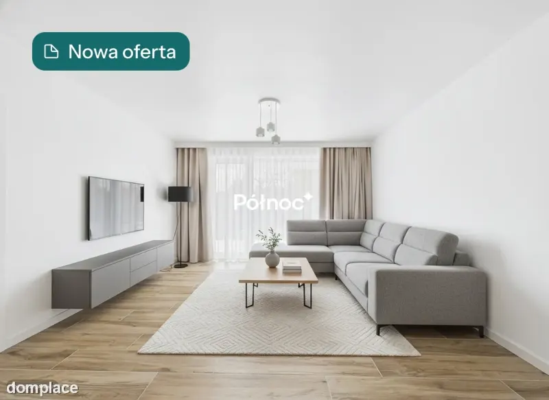 Nowe BEZ PCC | wykończone | 63,57 m² | ogródek