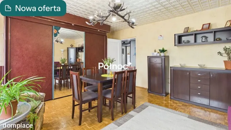 3 Pokoje 60,27 m² | Balkon | Centrum | Hajnówka