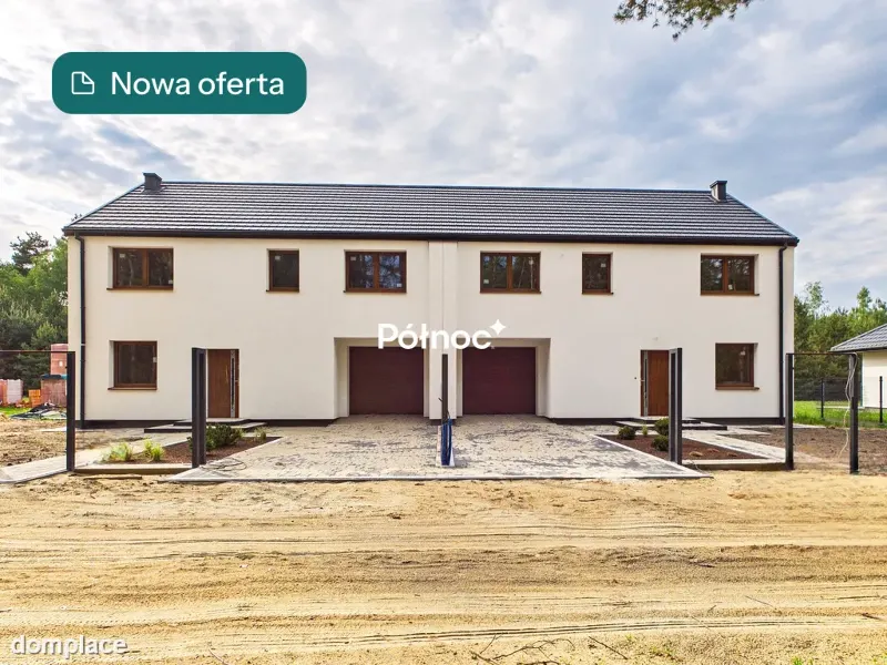 Nowoczesny bliźniak przy lesie | Blisko S8