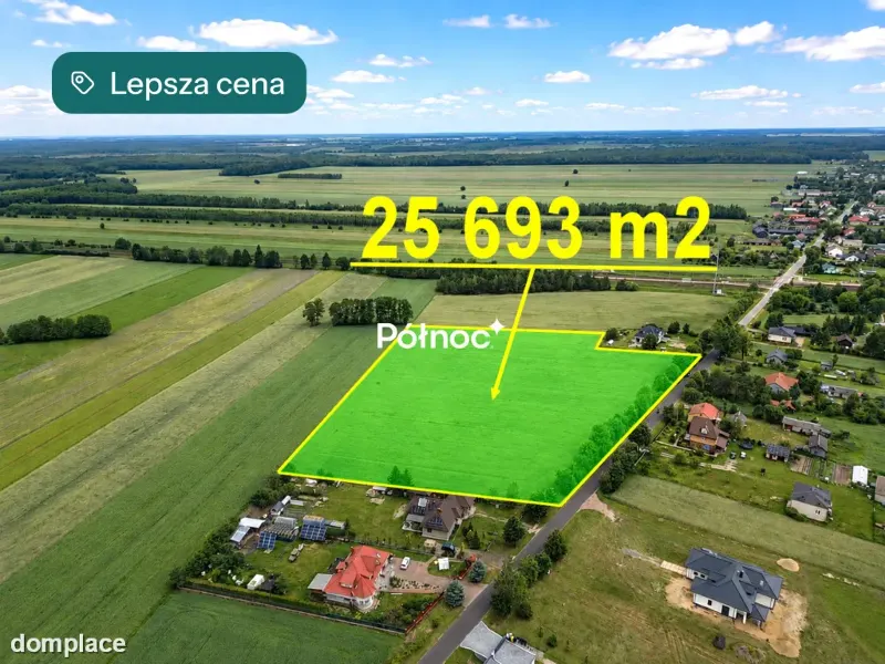2,56 ha pod osiedle domów jednorodzinnych