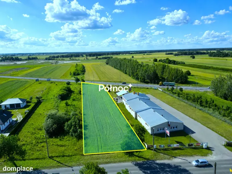 Działka pod stację paliw, myjnię lub warsztat