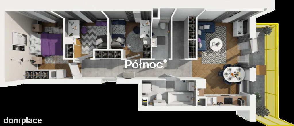Ostatnie 4pokojowe mieszkanie w inwestycji!