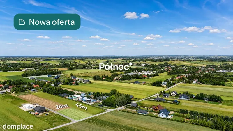 4 działki budowlane – Płoskie, gm. Zamość