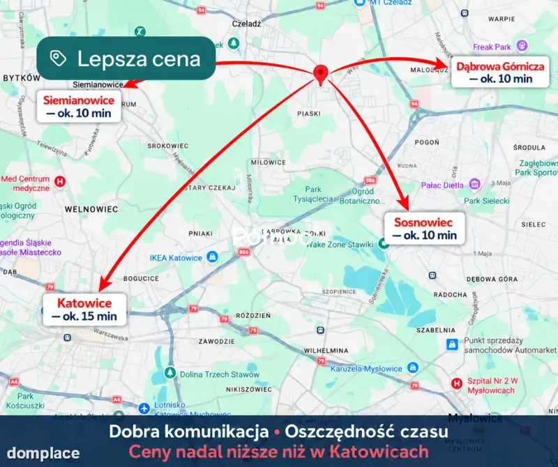 61 m² przestrzeni dla Ciebie || C.O. miejskie ||