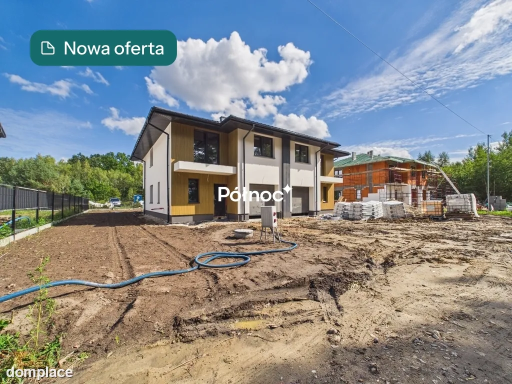 Bliźniak stan Deweloperski | 138m2 | 400m2 działka