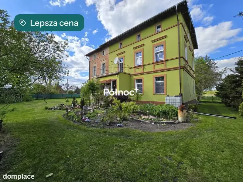 Połowa domu z dużą działką i terenem do podziału