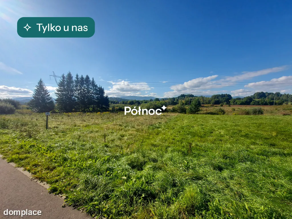 Duży TEREN 1,86ha - 3 działki MPZP - MN