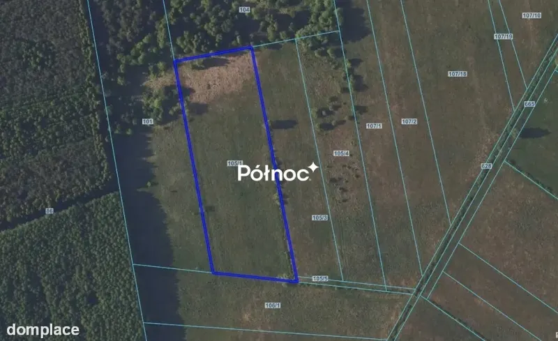 Rolna działka na Podlasiu – Koźliki, gmina Narew