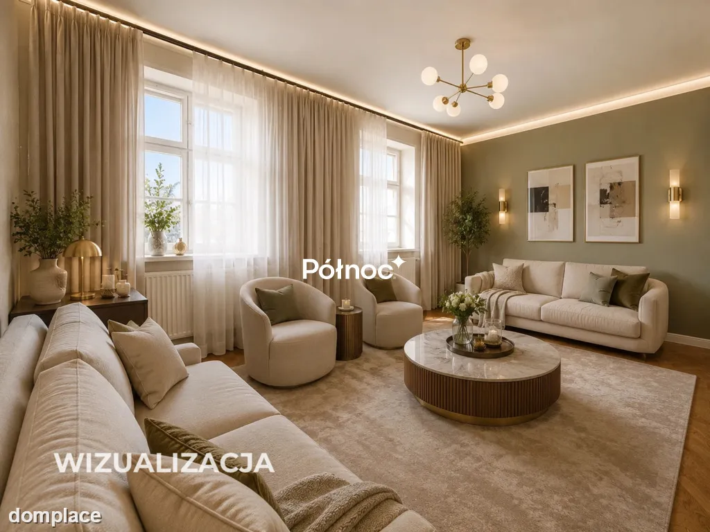 Mieszkanie z potencjałem, 55 m2, I piętro