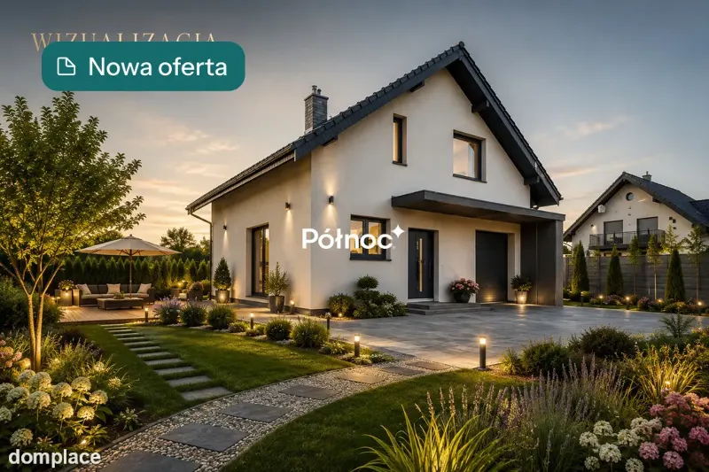 Nowoczesny dom Premium | Pompa ciepła | 100,27 m²